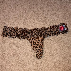 NWOT PINK thong
